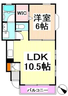 ツインハウス結喜【1階】の間取り