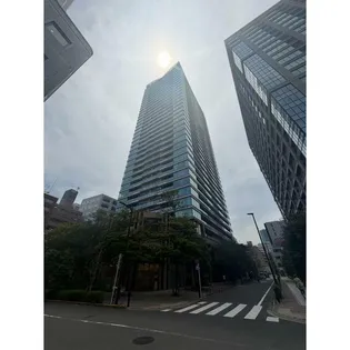 パークシティ中央湊ザタワー【19階】の外観