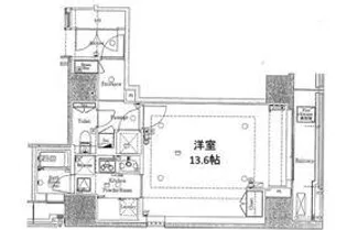 moderno torre sho-to【8階】の間取り