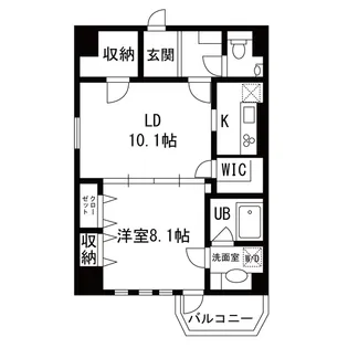 R&M【5階】の間取り