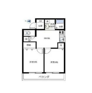 桜丘千陽ビル【2階】の間取り