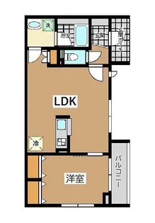 三の坂ハウス【1階】の間取り