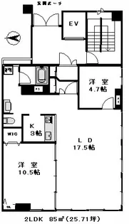 PDスペース386【1階】の間取り