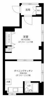 中目黒プレアタワー【5階】の間取り