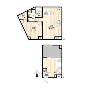 レクス武蔵小山の間取り