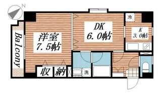 サンアーバン目黒【8階】の間取り