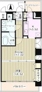 Fine Crest【4階】の間取り