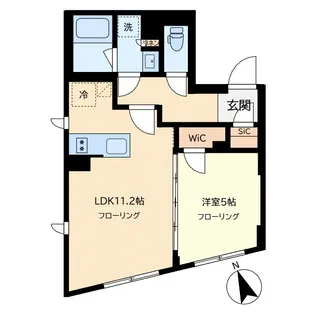 イプセ中目黒 【2階】の間取り