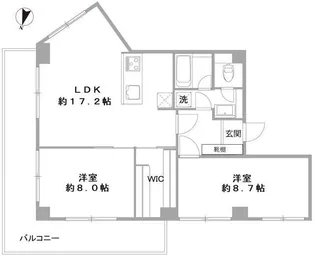 メゾン松濤【5階】の間取り