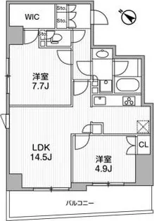 神山フォレスト【3階】の間取り