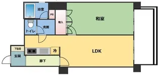 芝公園アビタシオン【6階】の間取り