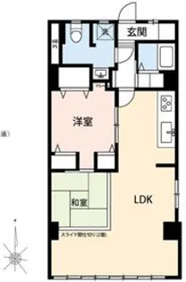 浜松町クォーターコーポ【7階】の間取り
