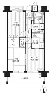 パシフィーク品川【10階】の間取り