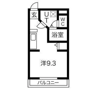 シャトレー平島【2階】の間取り