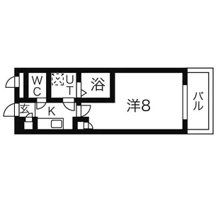 ラフィック・T【1階】の間取り