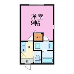 MaisonBlanc【1階】の間取り