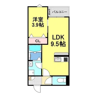 LECOCON半田Ⅴ【3階】の間取り