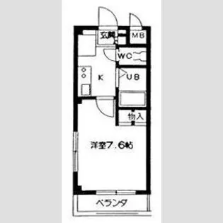 アズール K【2階】の間取り