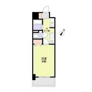テルミオ常滑【7階】の間取り