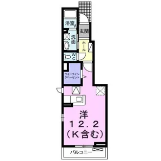 フェリシテ【1階】の間取り