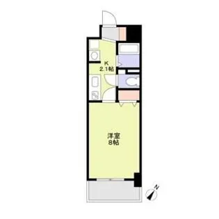 テルミオ常滑【7階】の間取り