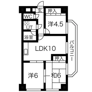 メゾンドエクセル常滑西館【1階】の間取り