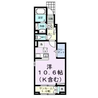 T.m Ⅱ【1階】の間取り