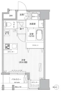 東京都北区赤羽2丁目【マンション】の外観