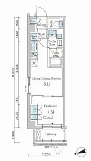 東京都新宿区市谷左内町【マンション】の外観
