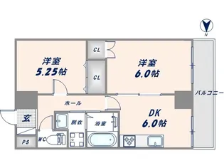 ARCENCIEL SQUARE TAKAIDA【4階】の間取り
