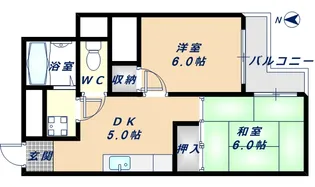 ロイヤルレジデンス【103号室】の間取り