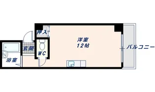 RIHITO南巽【702号室】の間取り