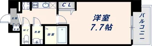 アドバンス大阪城シュアーヴ【4階】の間取り