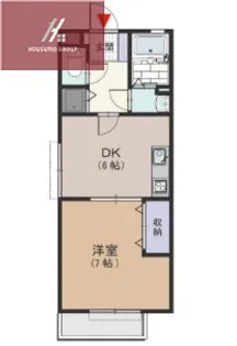 さくらハイツ【2階】の間取り
