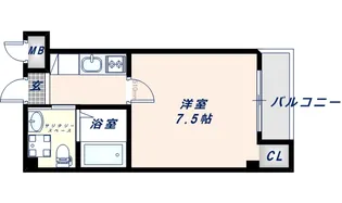 レジェンドJS【4階】の間取り