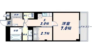 アルム久宝寺【202号室】の間取り