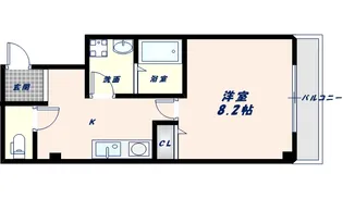 メゾンTKC【203号室】の間取り