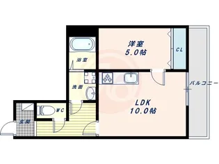 リバ・クエスト【2階】の間取り