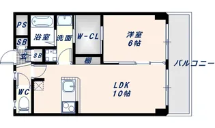 トリプレックス【307号室】の間取り