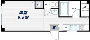 サカエマンション【1階】の間取り
