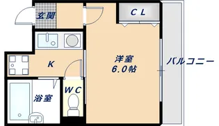 デポメゾン109【2階】の間取り