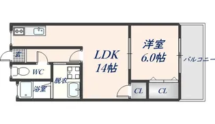 ジュエル壱番館【1階】の間取り
