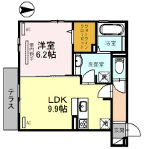 あじさい【303号室】の間取り