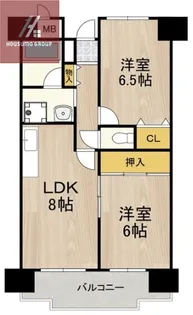 友井グレイス【507号室】の間取り