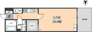 メゾンシャローム A【1階】の間取り