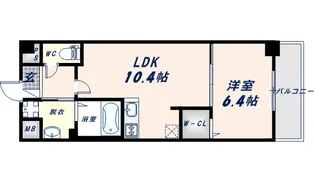 リアライズ小路駅前【1階】の間取り