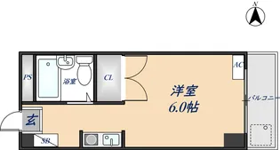 I-SPACIO花園Ⅱ【216号室】の間取り