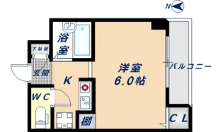 ハレクラニ小路【4階】の間取り