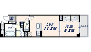 アーク緑橋【2階】の間取り