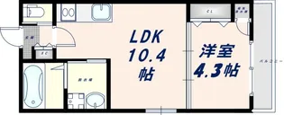 Fasecia小若江【1階】の間取り